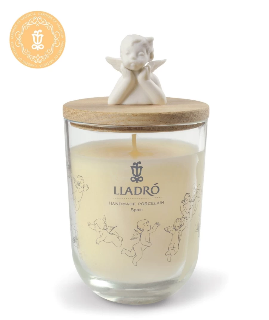 Lladró Missing You Candle - Valencia Garden Scented Home Fragrance for Relaxation & Gifts