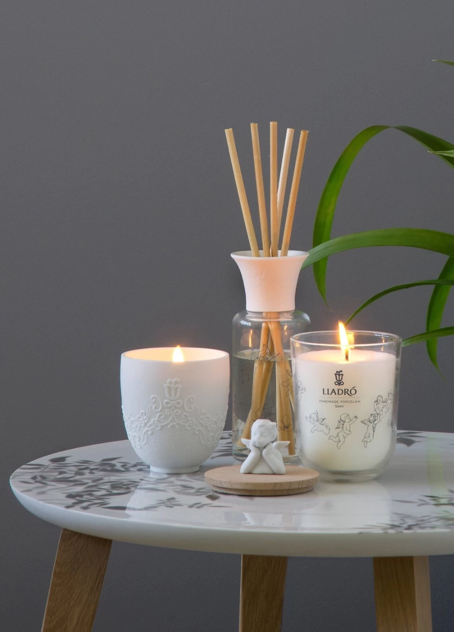 Lladró Mediterranean Beach Aroma Diffuser – Essential Oil Ultrasonic Humidifier for Home Relaxation