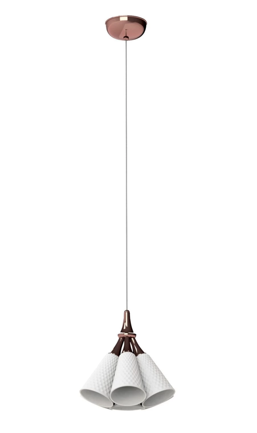 Lladró Jamz Hanging Lamp in Copper - Modern Ceiling Light for Home Decor