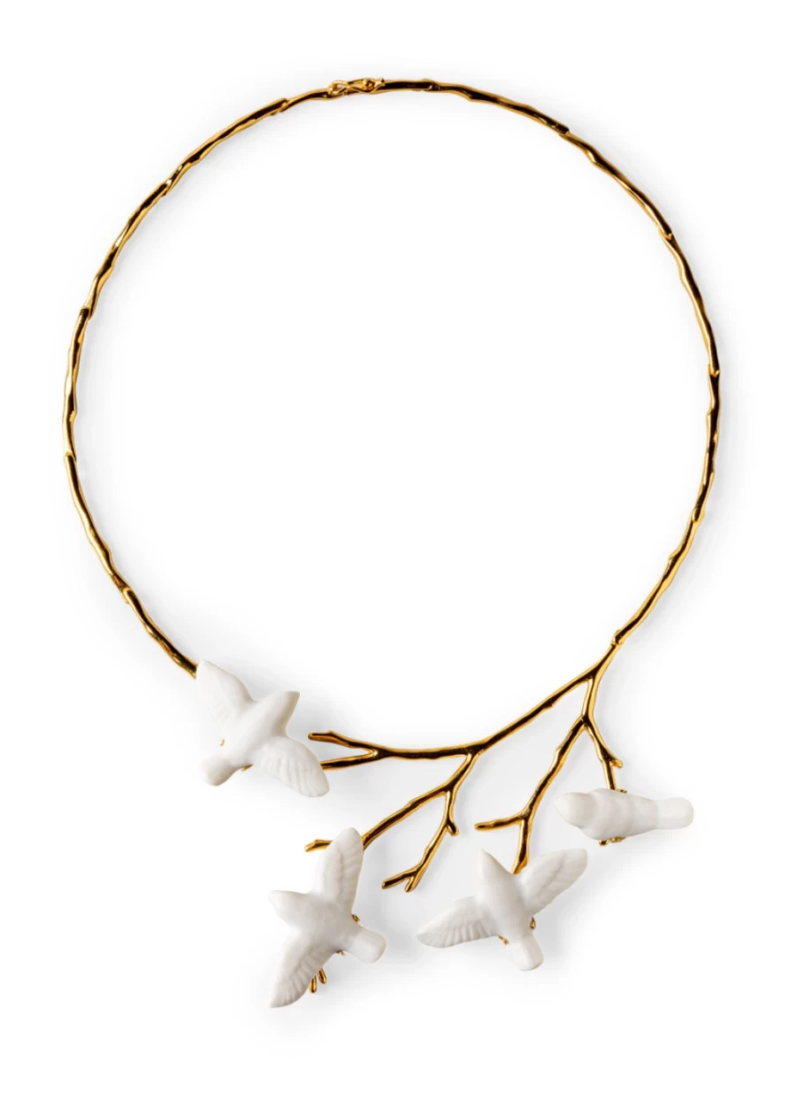 Lladró Enchanted Forest Branch Necklace – Elegant Fairy Tale Jewelry