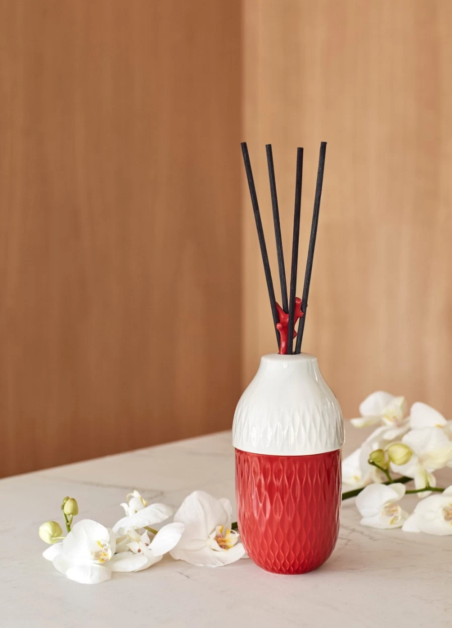 Lladró Mediterranean Beach Scent Aroma Diffuser - Coral Design for Home Fragrance