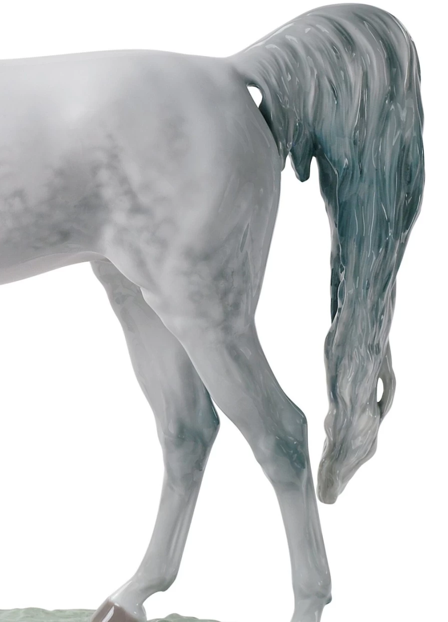 Lladró Limited Edition Arabian Purebred Horse Collectible Figurine