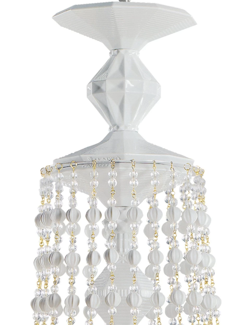Lladró Winter Palace 6-Light Crystal Chandelier – Elegant Ceiling Lighting for Luxury Interiors