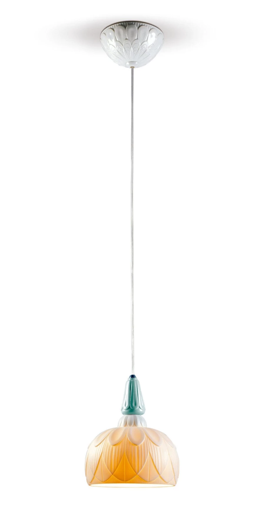 Lladró Ivy And Seed Single Ceiling Lamp - Ocean Design, Modern Lighting for Home Decor