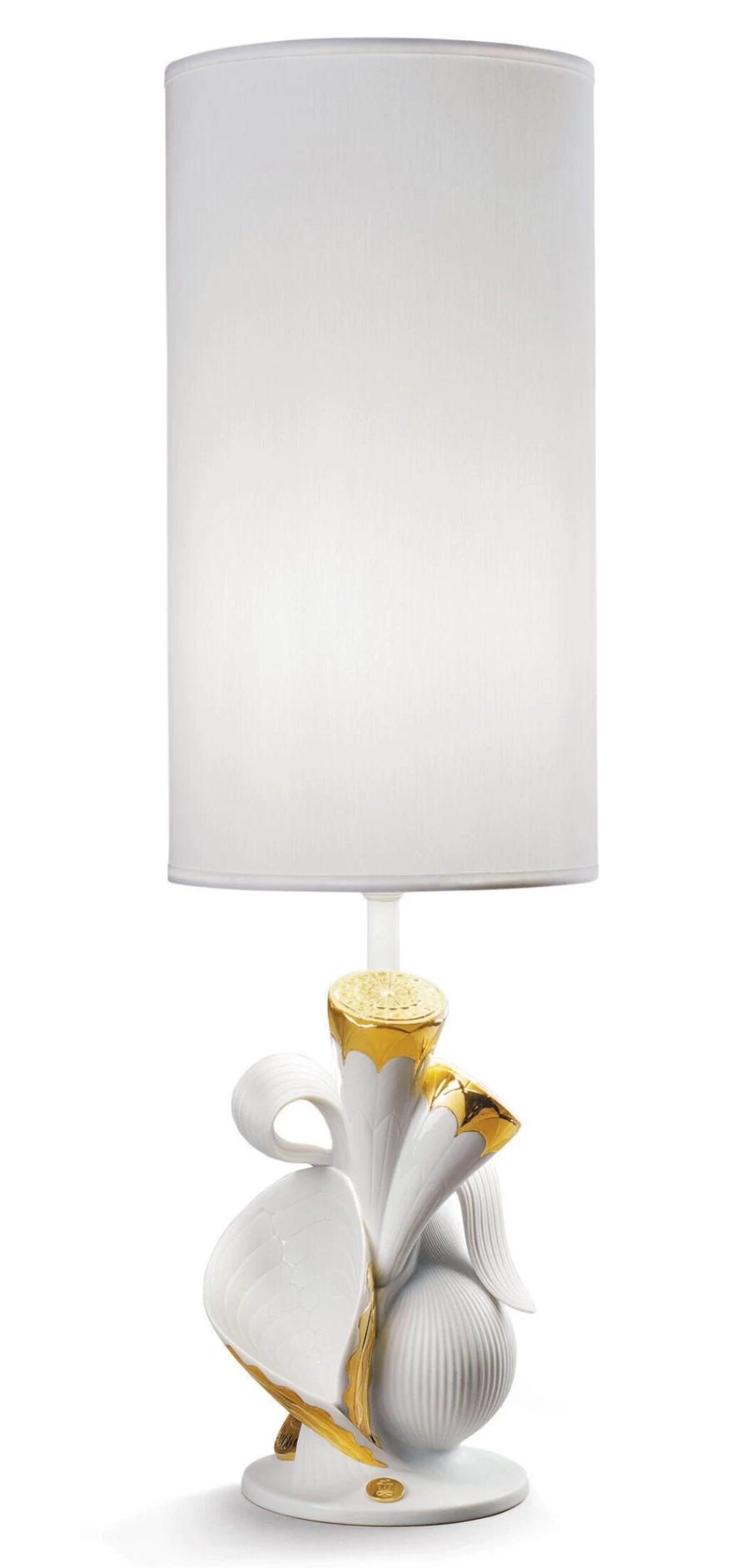 Lladró Golden Luster Living Nature Table Lamp – Elegant Home Decor