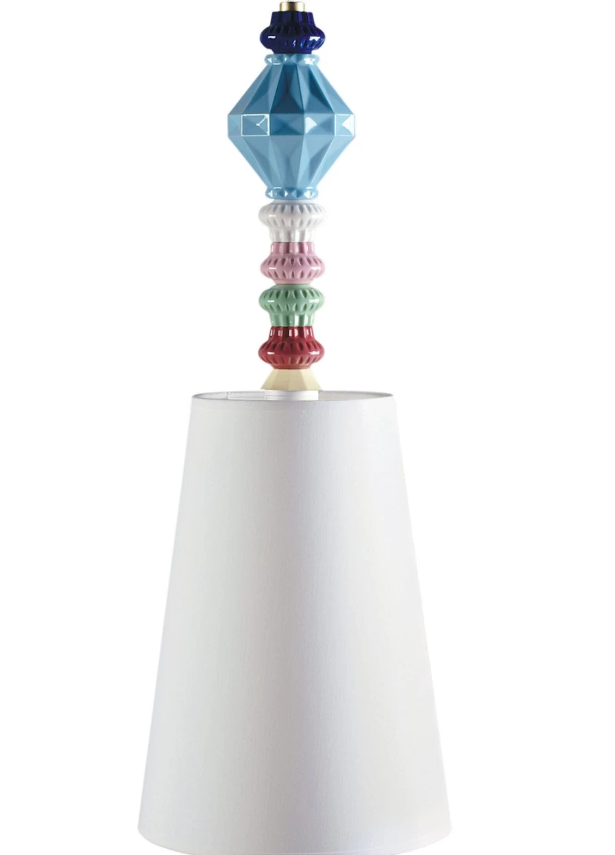 Lladró Belle De Nuit Multicolor Ceiling Lamp I – Elegant Handcrafted Porcelain Light Fixture for Home Decor