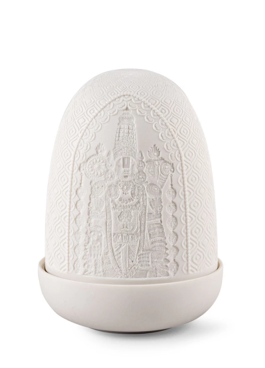 Lladró Lord Balaji Decorative Dome Table Lamp for Home Décor