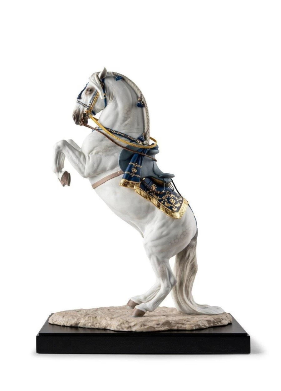Lladró Limited Edition Spanish Pure Breed Sculpture - Haute Ecole Equestrian Art