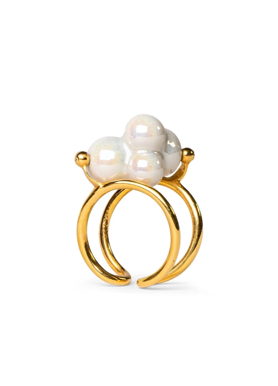 Lladró Elegant Bubbles Ring - Handcrafted Luxury Jewelry for Women