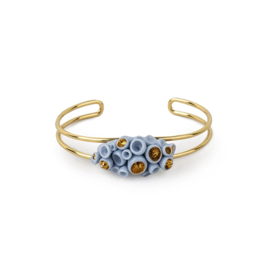 Lladró Coral Blue Reef Sterling Silver Bracelet – Elegant Ocean-Inspired Jewelry