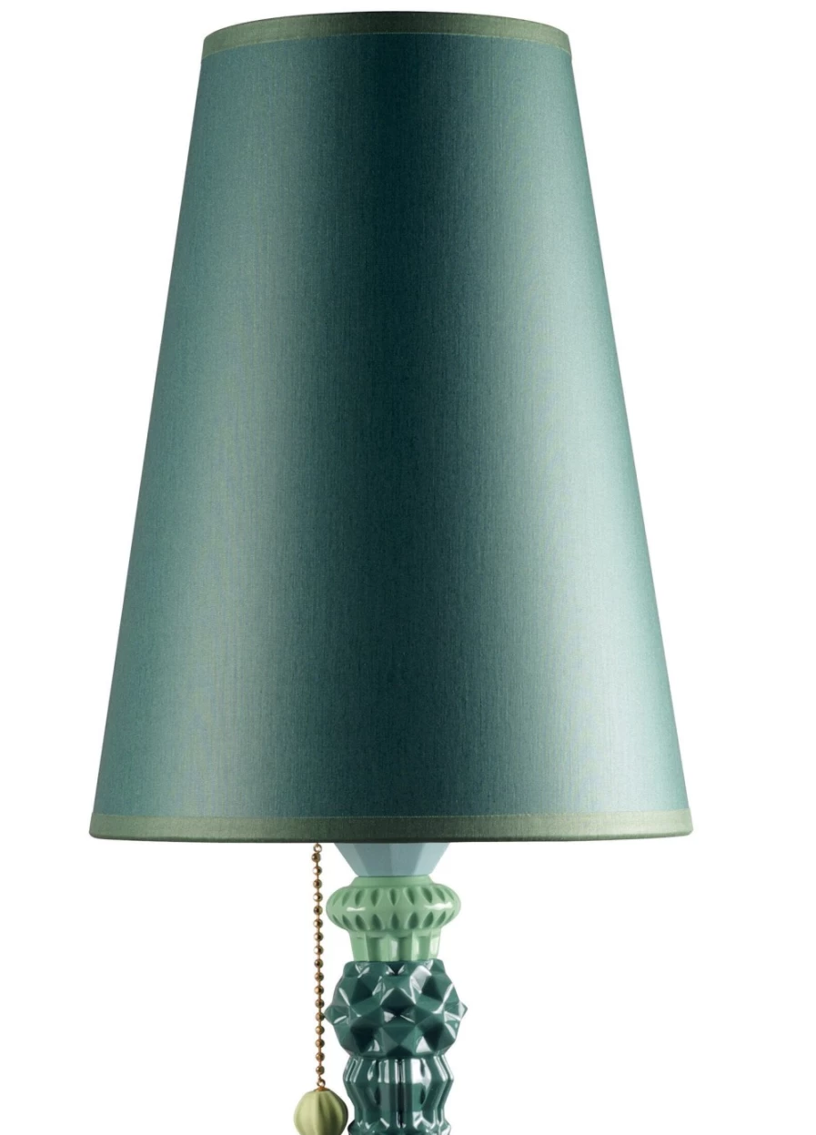 Lladró Belle De Nuit Green Table Lamp – Elegant US Collection
