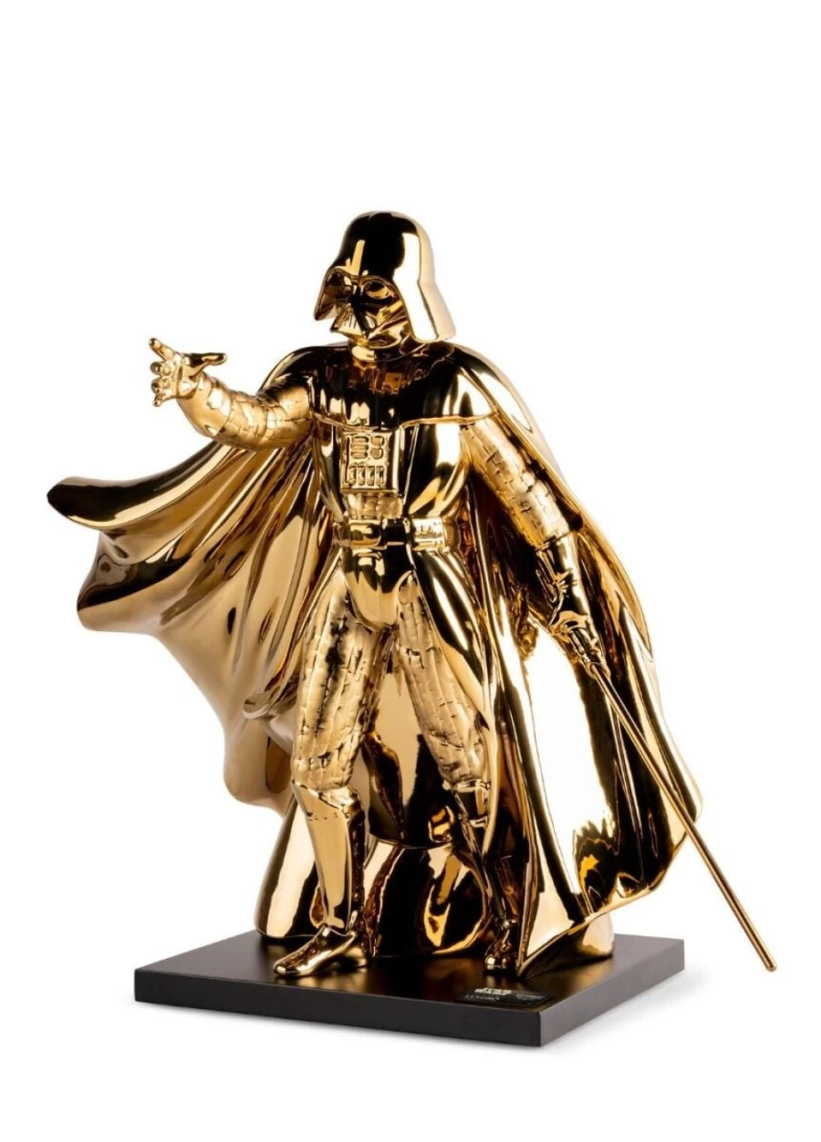 Lladró Limited Edition Golden Darth Vader™ Sculpture – Collectible Star Wars Statue