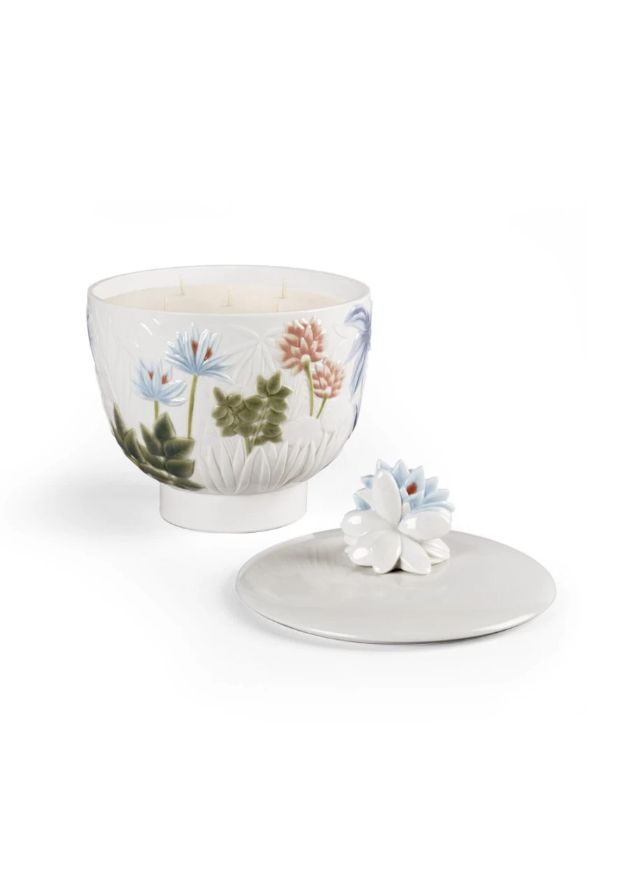 Lladró Paradise Candle Large - Gardens Of Valencia Fragrance Home Decor