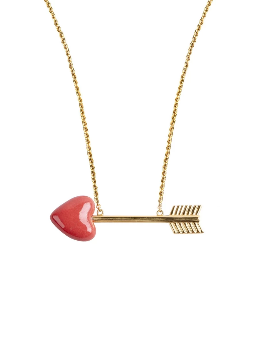 Lladró Crush Pendant - Elegant Porcelain Necklace Charm