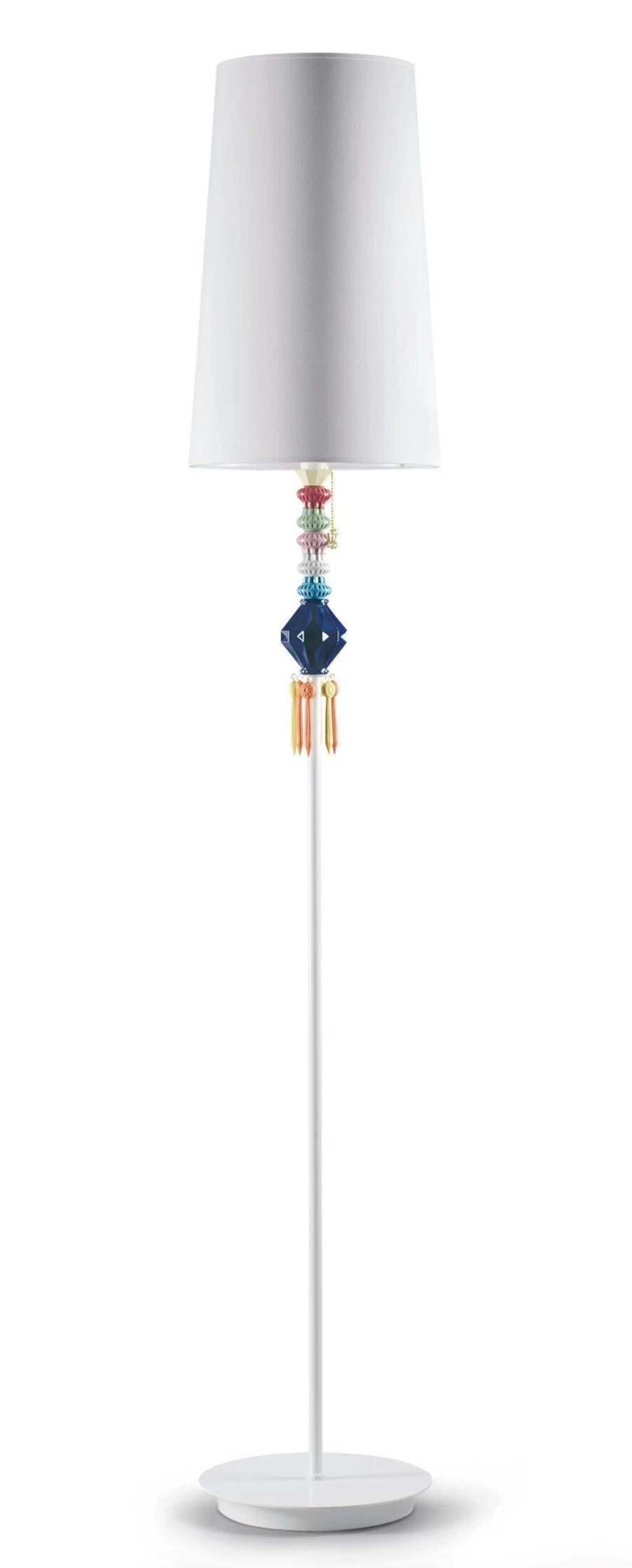 Lladró Belle De Nuit Multicolor Floor Lamp I – Vibrant Handcrafted Lighting for Modern Interiors