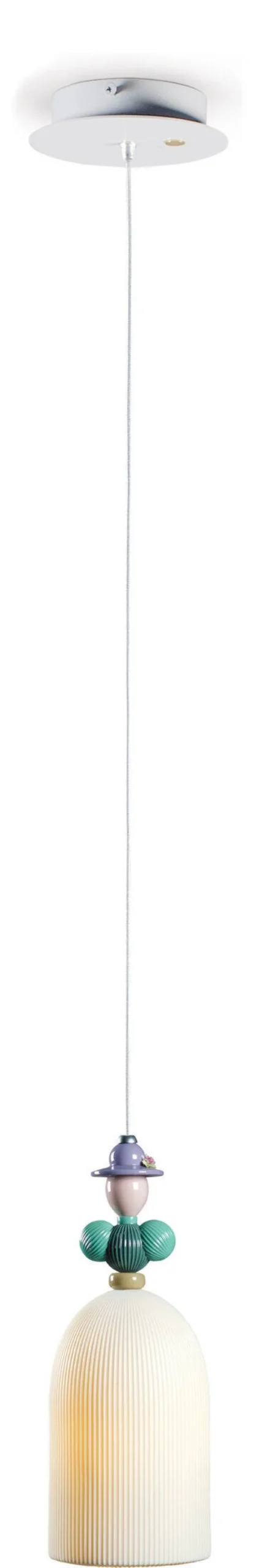 Lladró Mademoiselle Beatrice Crystal Ceiling Lamp for Elegant Home Lighting