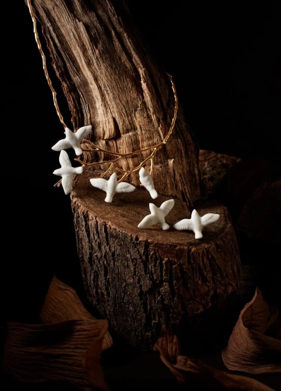 Lladró Enchanted Magic Forest Earrings – Elegant Fairy Tale Jewelry
