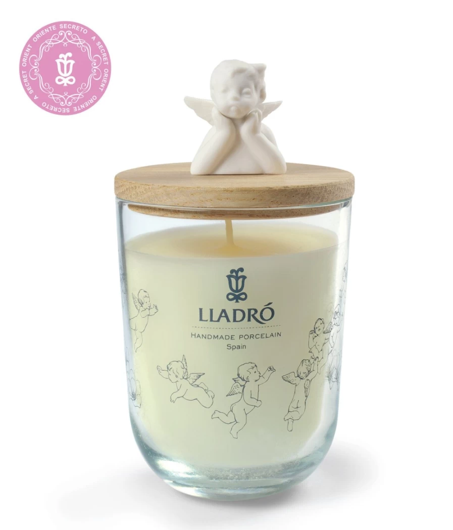 "Lladró Missing You Scented Candle – Exotic Oriental Fragrance for Home Aromatherapy"