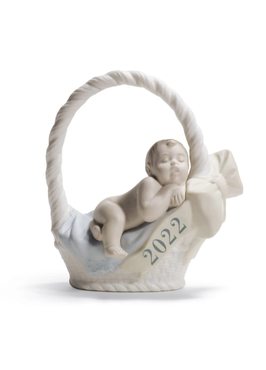 Lladró 2022 Born Boy Porcelain Figurine Collector's Edition
