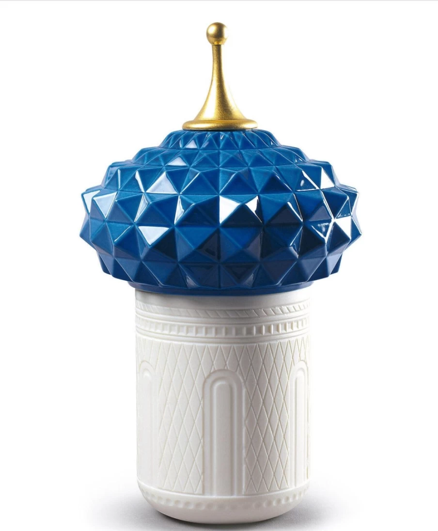 Lladró South Tower Scented Candle - Unbreakable Spirit with 1001 Lights, Decorative Home Fragrance