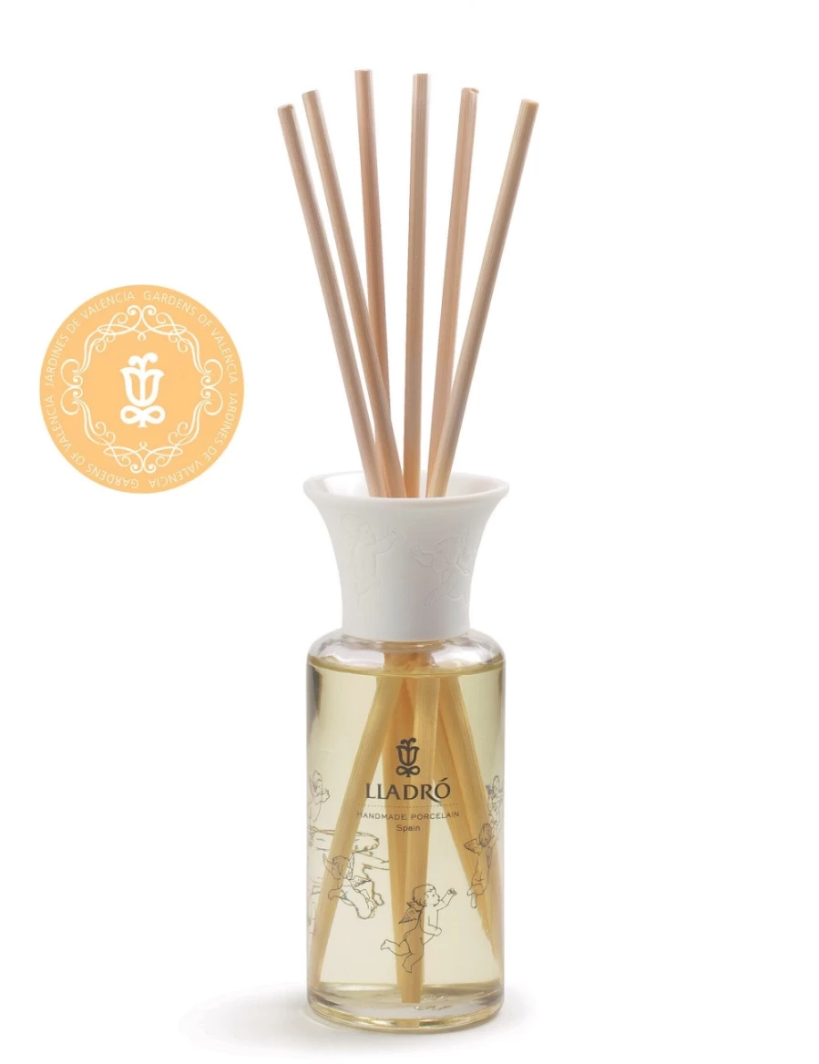 Lladró Aroma Diffuser with Gardens of Valencia Fragrance - Elegant Home Scented Essential Oil Diffuser