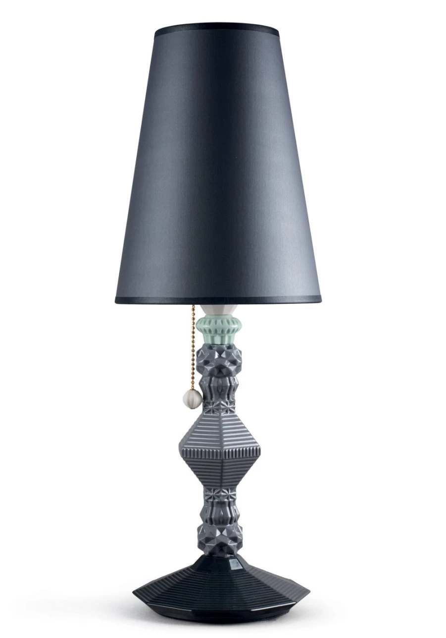 Lladró Belle De Nuit Black Table Lamp – Elegant Night-Inspired US Design