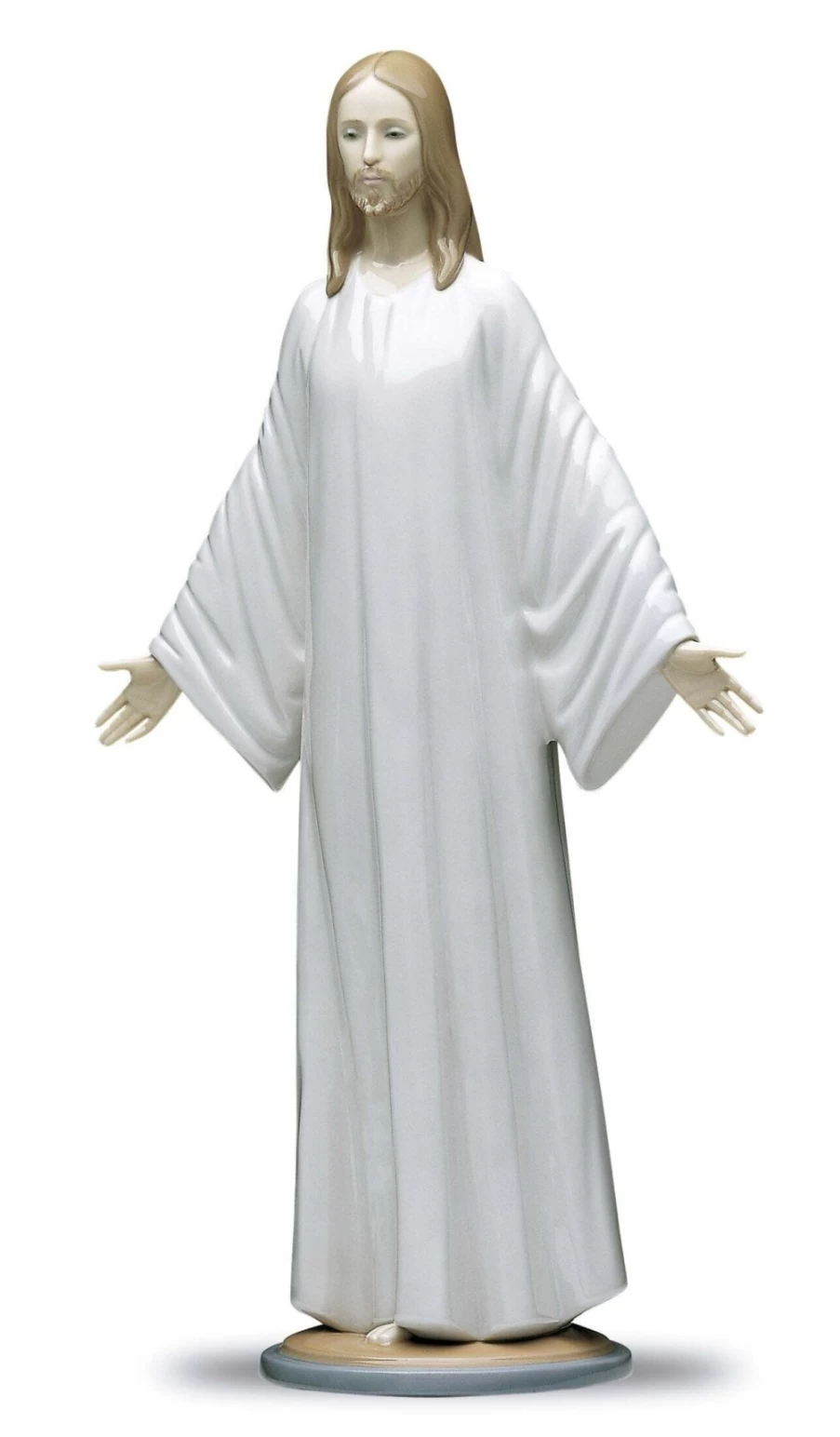 Lladró Porcelain Jesus Figurine - Handcrafted Religious Collectible Statue