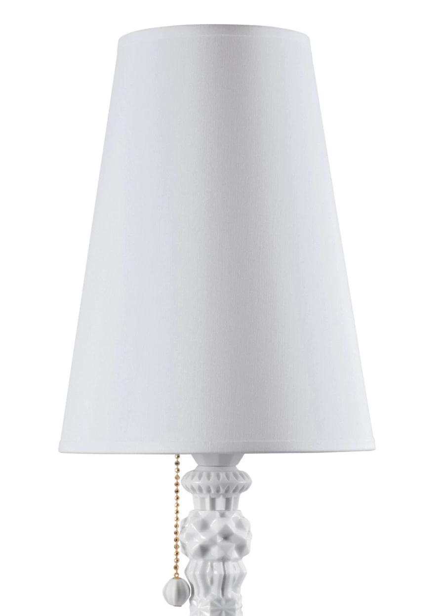 Lladró Belle De Nuit White Porcelain Table Lamp (US)