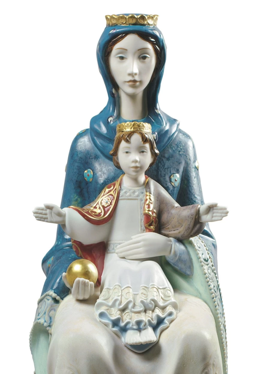 Lladró Limited Edition Romanesque Mother Figurine - Collectible Porcelain Art