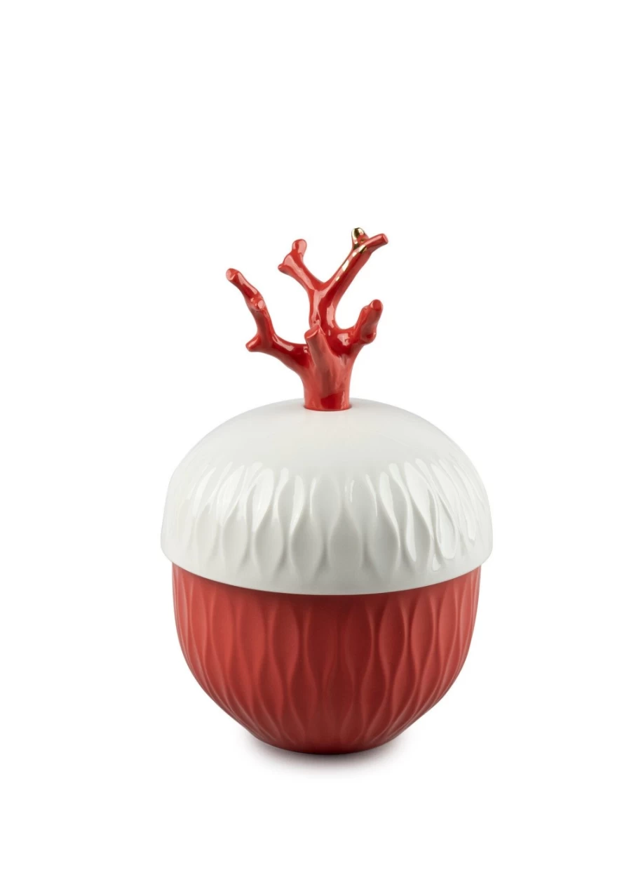 Lladró Mediterranean Beach Coral Scented Candle – Coastal Home Fragrance