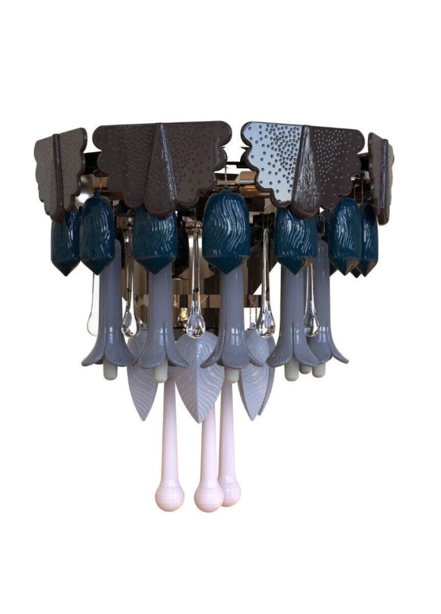 Lladró Winter Seasons Wall Sconce - Handcrafted Porcelain Decorative Lighting