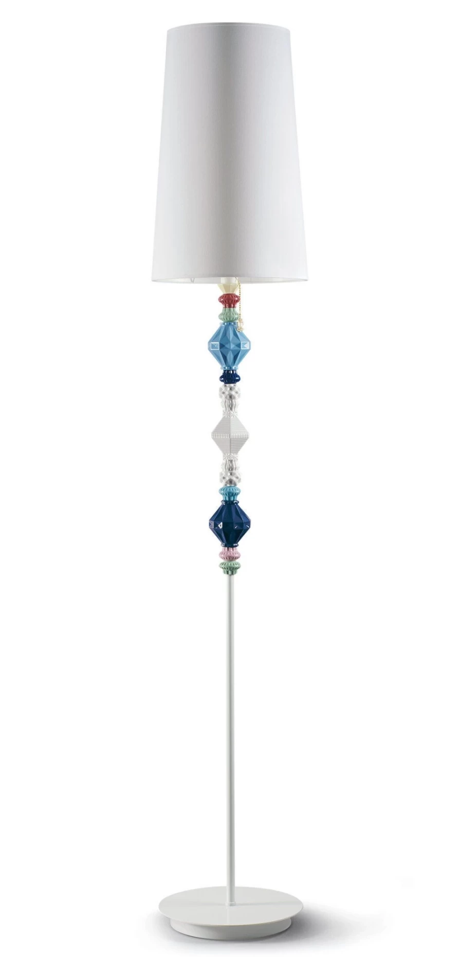 Lladró Belle De Nuit II Multicolor Floor Lamp | Elegant Handcrafted Lighting