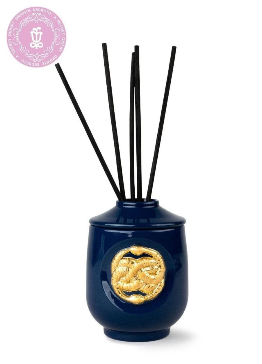 Lladró Luxurious Snake Perfume Diffuser - Exotic Oriental Scent for Home Fragrance