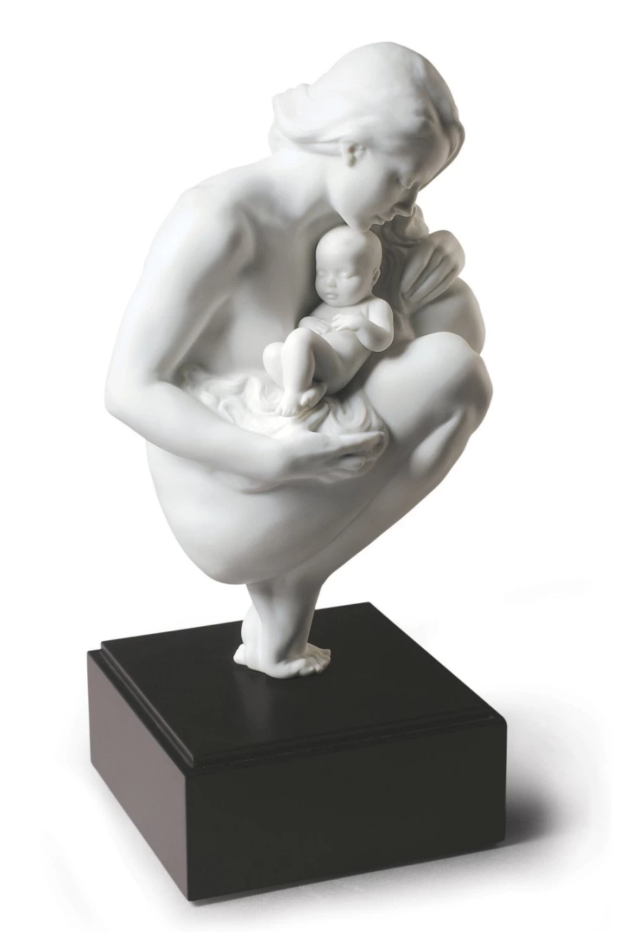 Lladró Love's Bond Mother Figurine - Elegant Porcelain Sculpture for Collectors