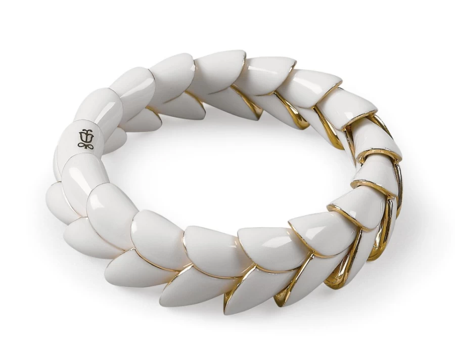 Lladró Heliconia Flower Inspired Elegant Bracelet for Women