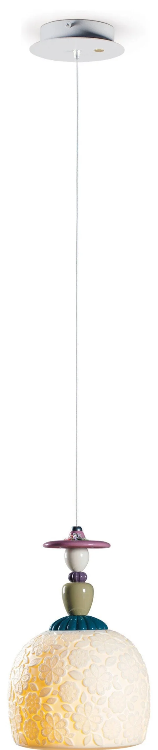 Lladró Mademoiselle Annette Elegant Ceiling Lamp for Modern Home Decor (US)