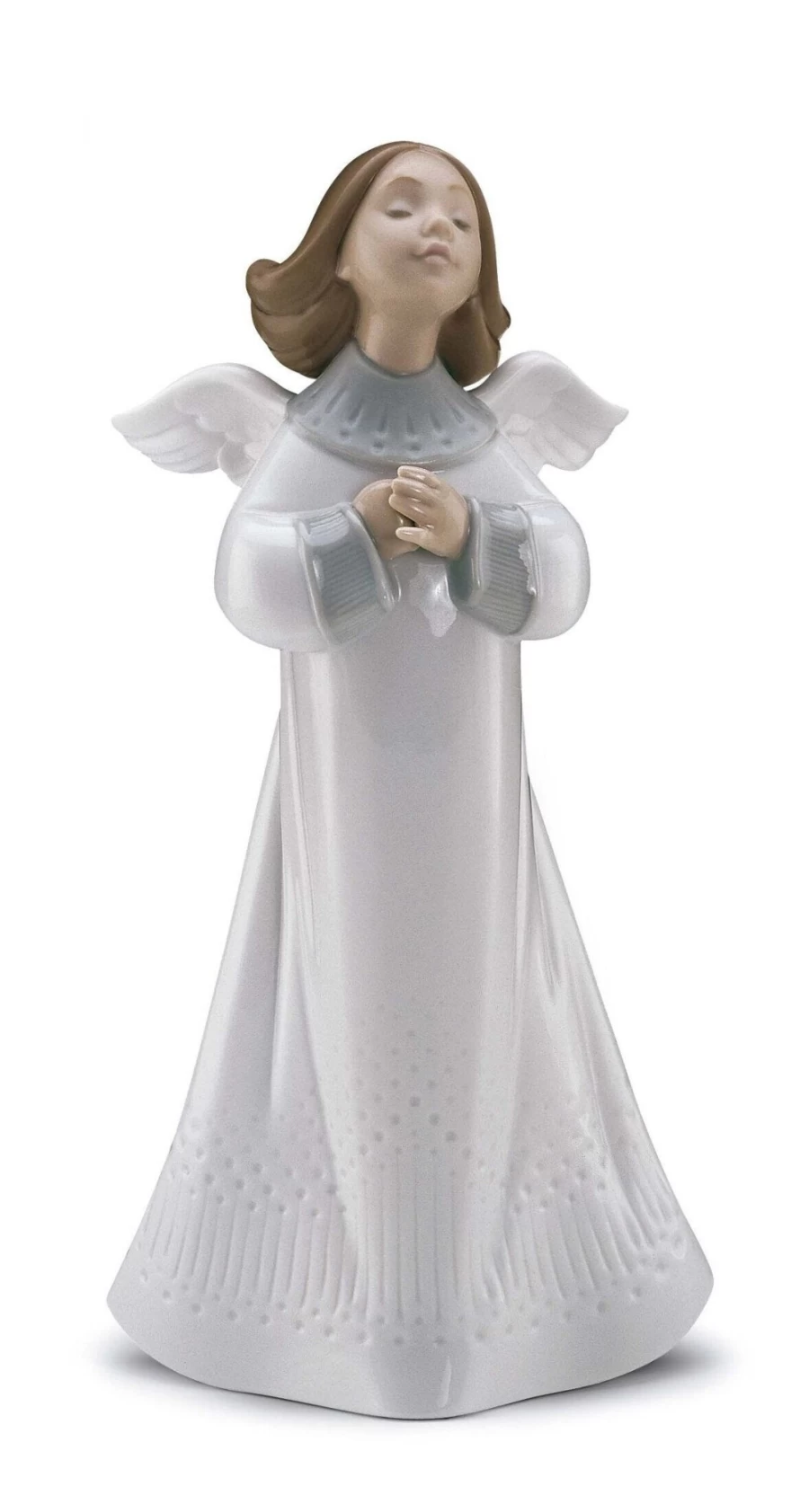 Lladró Angel's Wish Porcelain Figurine - Collectible Handcrafted Angel Statue
