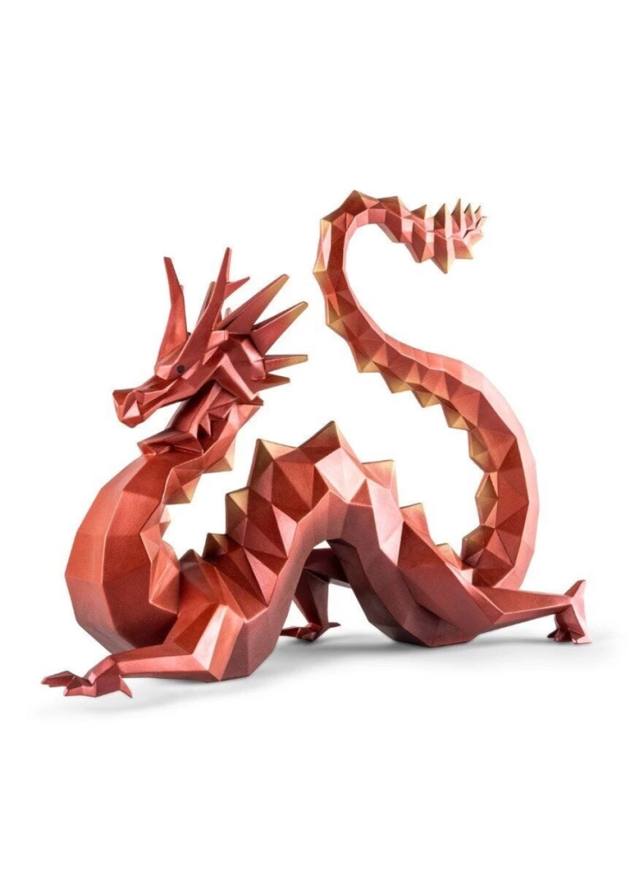 Lladró Limited Edition Dragon Sculpture – Collectible Art Figurine