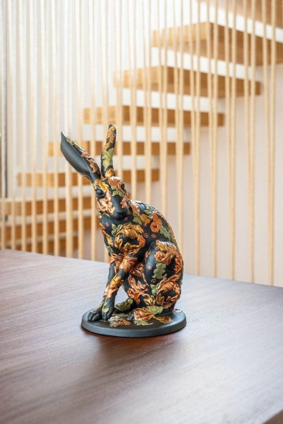"Lladró Limited Edition Forest Hare Sculpture – Collectible Porcelain Art"