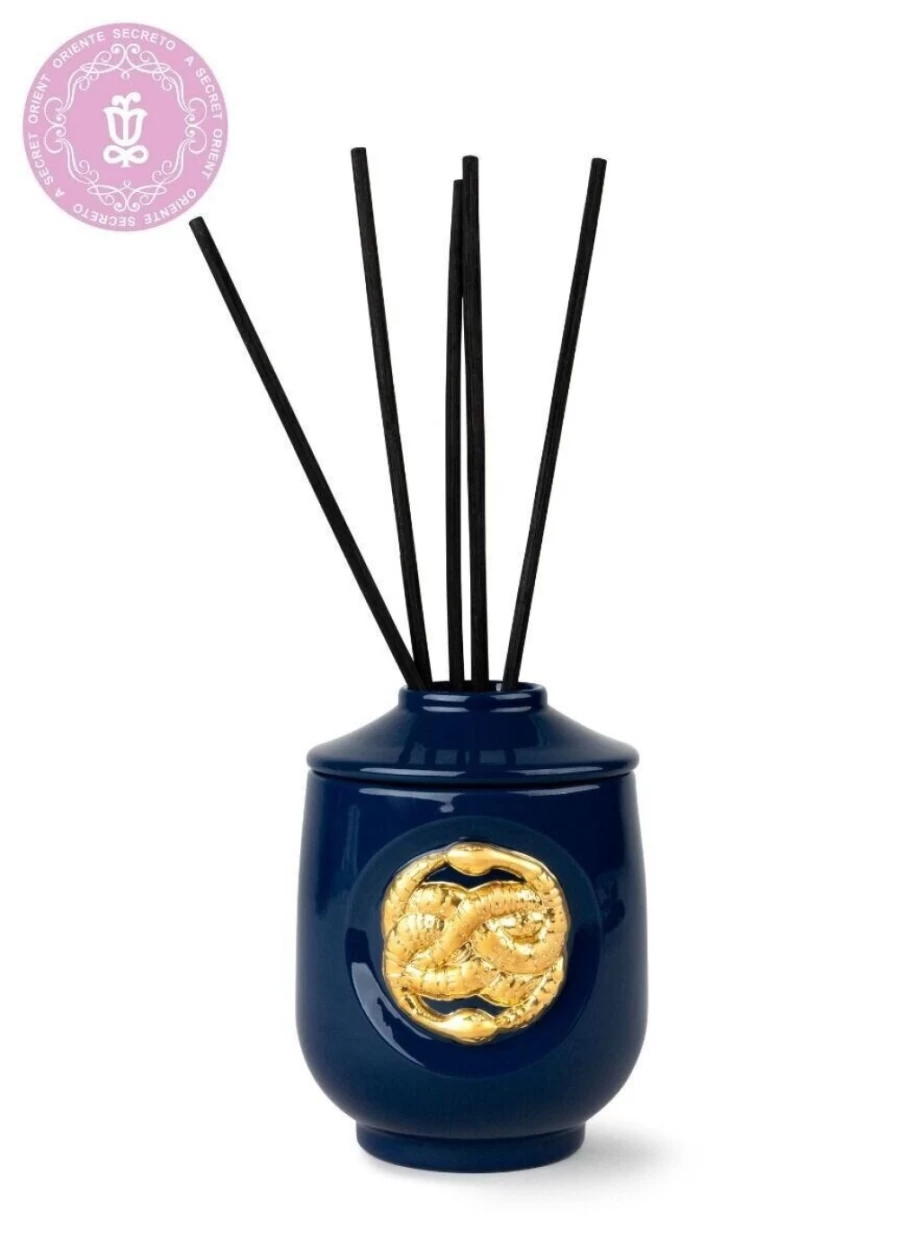 Lladró Luxurious Snake Perfume Diffuser - Exotic Oriental Scent for Home Fragrance