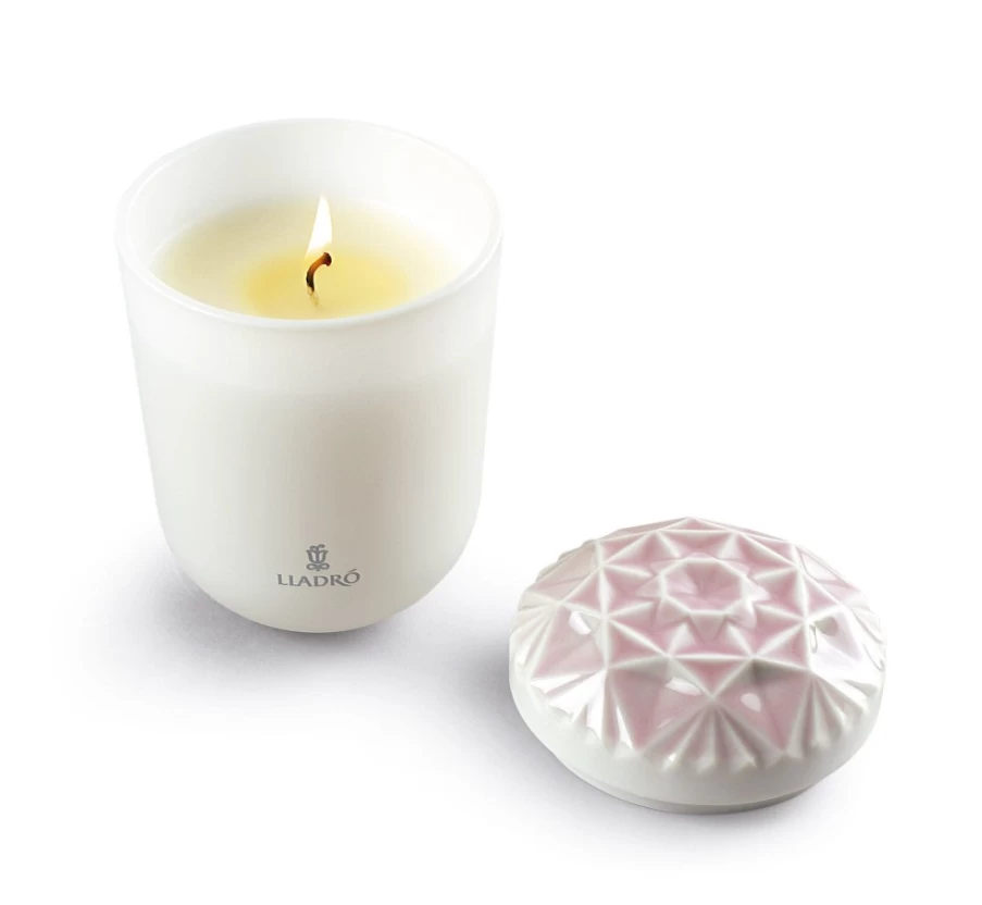 Lladró Echoes Of Nature Scented Candle - "I Love You, Mom" Fragrance For Home Aromatherapy