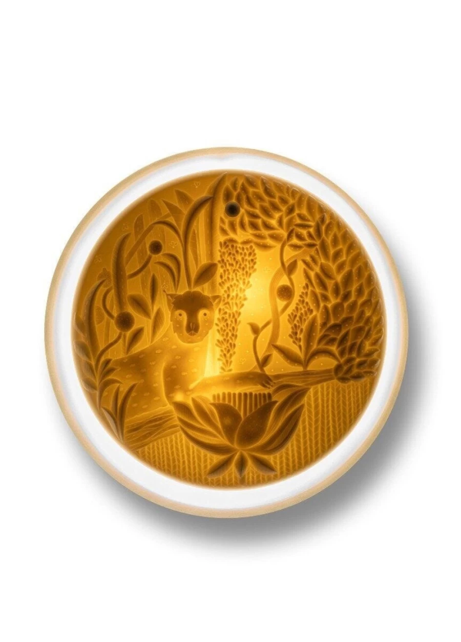 Lladró Jungle Wall Light – Handcrafted Ceramic Lighting for Indoor & Outdoor Use (US)