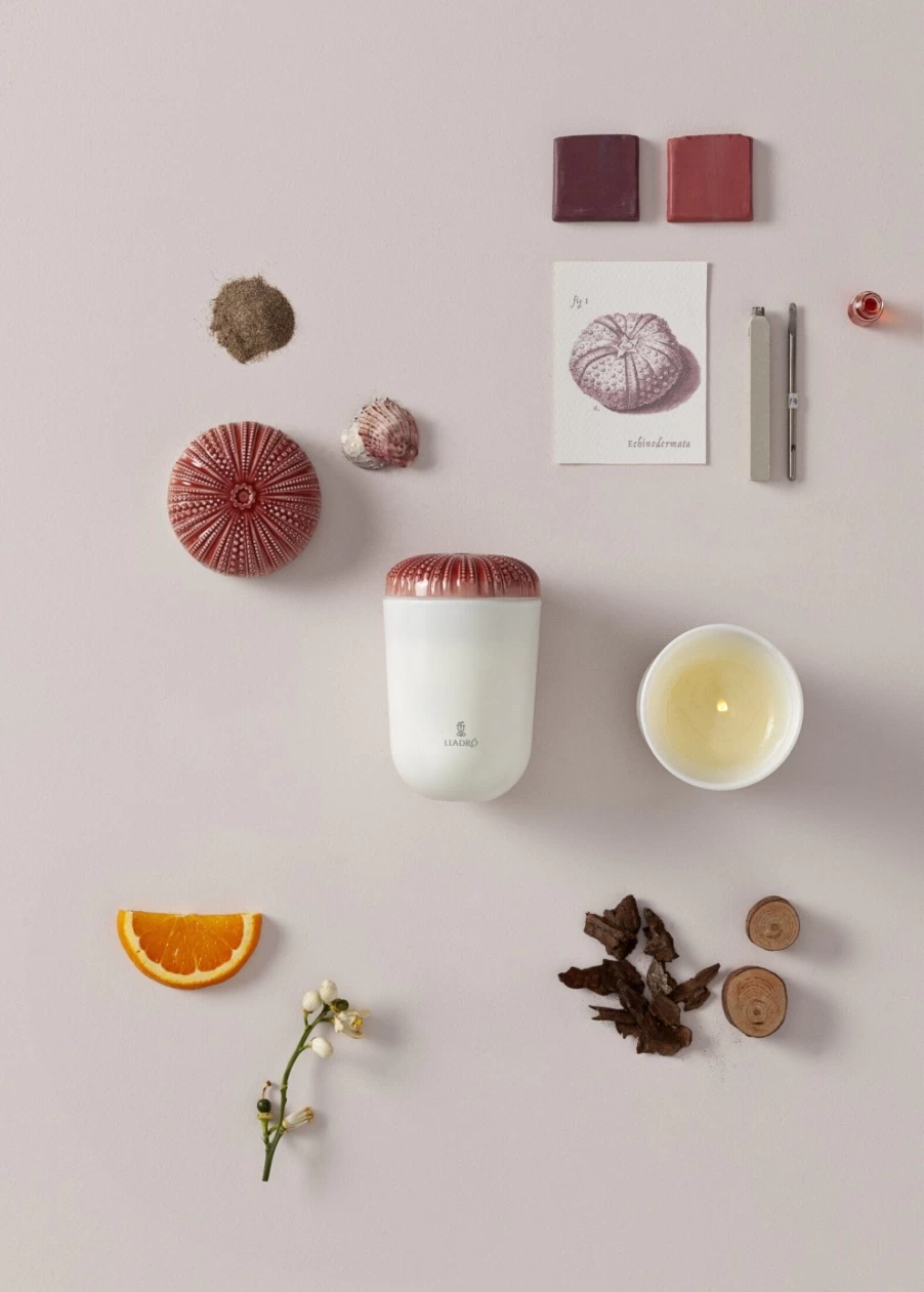 Lladró Mediterranean Beach Echoes Of Nature Scented Candle for Home Decor