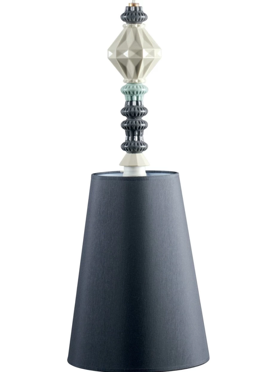 Lladró Belle De Nuit Black Ceiling Lamp I | Elegant Modern Lighting