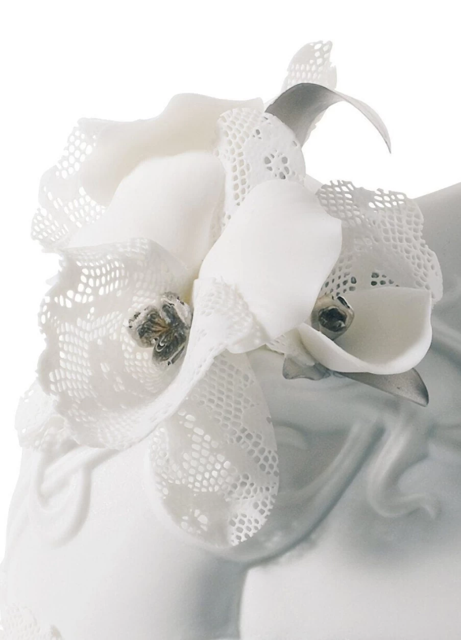 Lladró My Fair Lady Silver Lustre Porcelain Bust Figurine