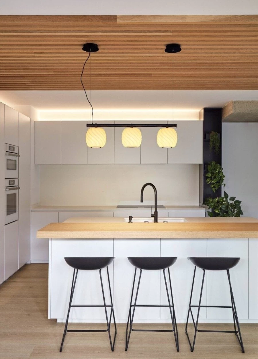 Lladró Ice Cream Inspired 3-Light Hanging Chandelier for US Market