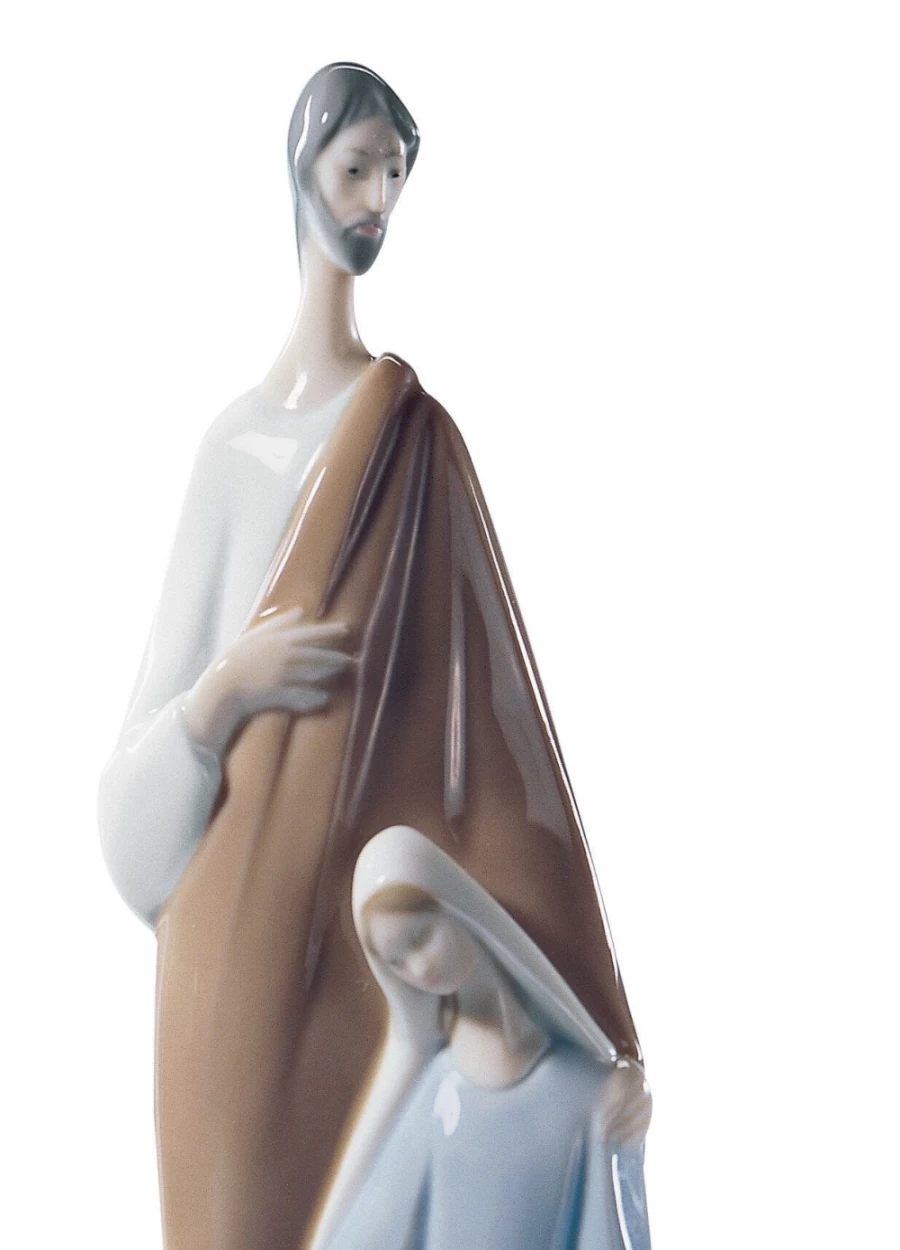 Lladró Nativity Figurine - Handcrafted Porcelain Christmas Creche Set for Holiday Decor